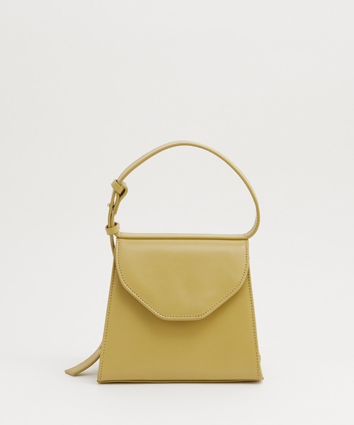 RIVE DROITE（リヴドロワ）の「様々な装いに合わせて持てる/イタリアンレザーフラップミニバッグ（ハンドバッグ・レディース・ブラック/グリーン系その他・FREE）」の11枚目の写真