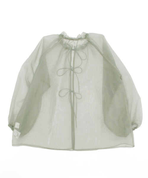CREOLME（クレオルム）の「(CREOLME)オーガンジーブラウス