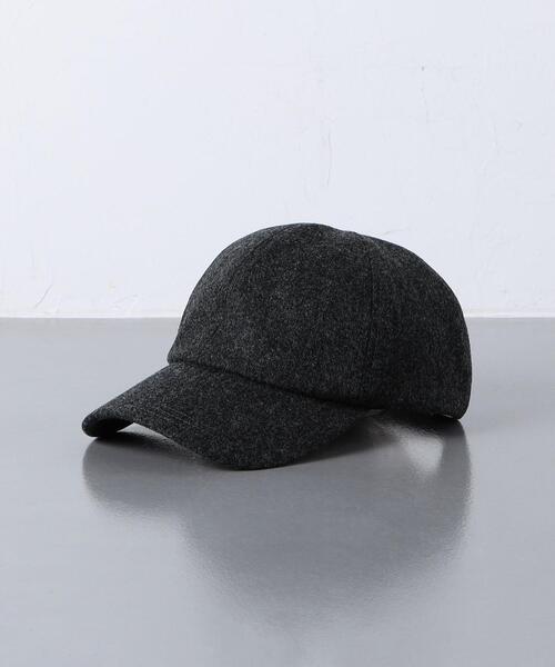 UNITED ARROWS（ユナイテッドアローズ）の「フランネル キャップ（キャップ・レディース・ブラック/ベージュ/ダークグレー・FREE）」の12枚目の写真