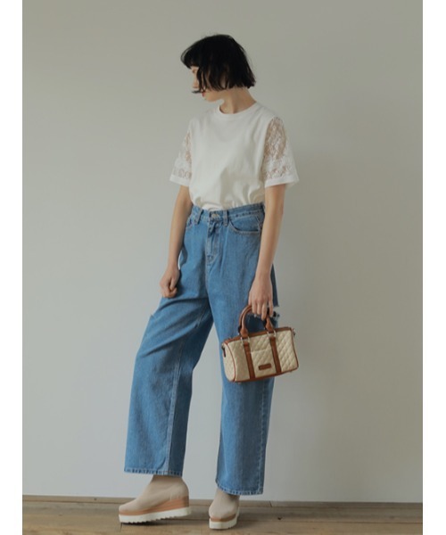 AMAIL（アマイル）の「Quilting bossbag（ショルダーバッグ・レディース・ブラック/アイボリー・FREE）」の4枚目の写真