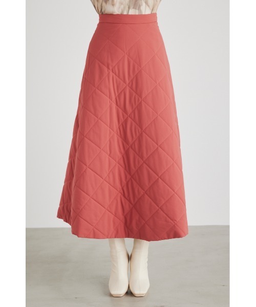 rienda(リエンダ)の「キルティングライトフレアスカート(スカート・レディース・ライム/ピンク/ブラック・MEDIUM/SMALL)」の19枚目の写真