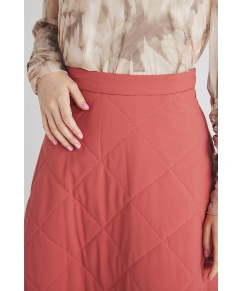 rienda(リエンダ)の「キルティングライトフレアスカート(スカート・レディース・ライム/ピンク/ブラック・MEDIUM/SMALL)」の22枚目の写真