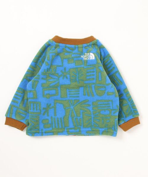 THE NORTH FACE(ザノースフェイス)の「THE NORTH FACE/ザ・ノース・フェイス/B CAMP FLEECE JK/ベビー キャンプフリースジャケット/BABY/ベビー/NAB72155/B CAMP FLEECE JK(ブルゾン・キッズ・ターコイズブルー/オリーブ/オレンジ・90cm/80cm)」の4枚目の写真