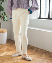 【試着のみ】白キルティングパンツ0サイズ⭐︎ メンズのその他パンツ（ホワイト/白色系・キルティング