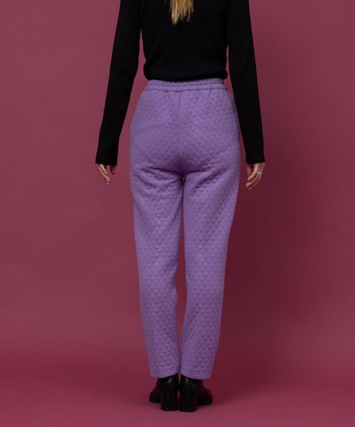 bohmal(ボマール)の「キルティングテーパードセンタープレスパンツ(その他パンツ・レディース・ブラック/パープル/アイボリー・FREE)」の16枚目の写真