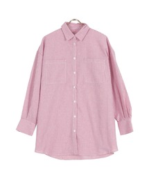 KOBE LETTUCE | ストライプビッグシャツ(シャツ/ブラウス)