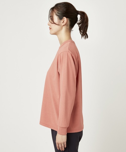 Go to by mizuno（ゴートゥーバイミズノ）の「ＵＶカットロングスリーブＴシャツ［ウィメンズ］（Tシャツ/カットソー・レディース・ピンク/ホワイト/ブラック・S/L/M）」の4枚目の写真