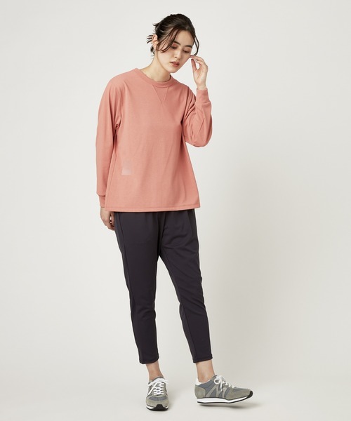 Go to by mizuno（ゴートゥーバイミズノ）の「ＵＶカットロングスリーブＴシャツ［ウィメンズ］（Tシャツ/カットソー・レディース・ピンク/ホワイト/ブラック・S/L/M）」の6枚目の写真