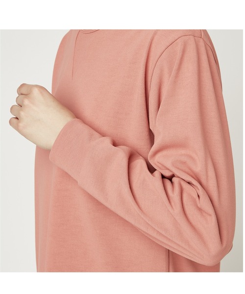 Go to by mizuno（ゴートゥーバイミズノ）の「ＵＶカットロングスリーブＴシャツ［ウィメンズ］（Tシャツ/カットソー・レディース・ピンク/ホワイト/ブラック・S/L/M）」の8枚目の写真