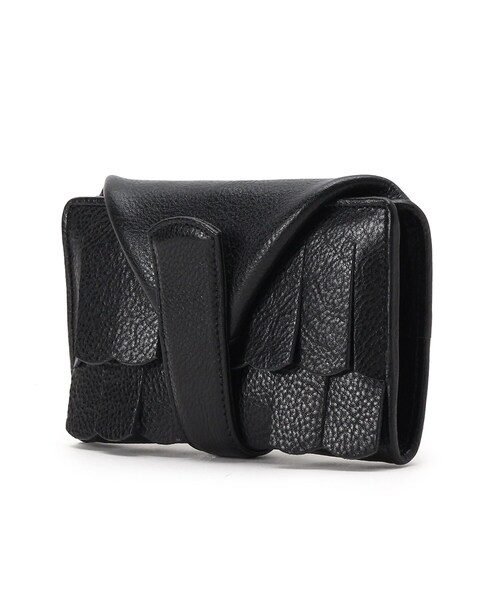 HIROKO HAYASHI（ヒロコハヤシ）の「◆FRANGIA（フランジャ）マルチ財布（財布・レディース・ブラック/ホワイト系/ベージュ/シルバー/ゴールド・00）」の6枚目の写真