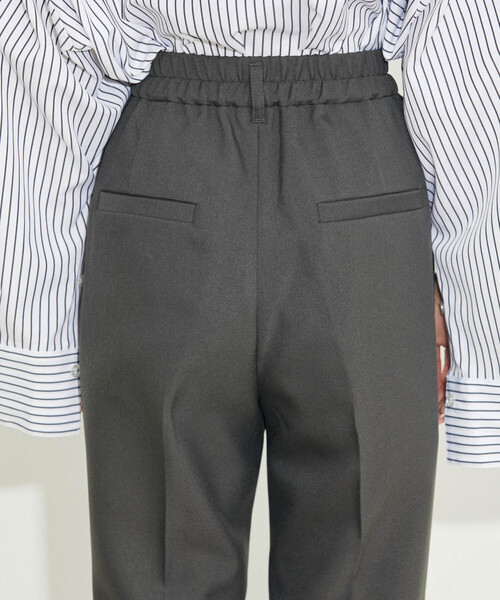 vis-`a-vis（ビサビ）の「【WEB限定】【洗える】フレアパンツ（スラックス・レディース・チャコールグレー/ダークブラウン/ピンク系その他2/ブラック/キナリ・L/SS/M/S）」の17枚目の写真