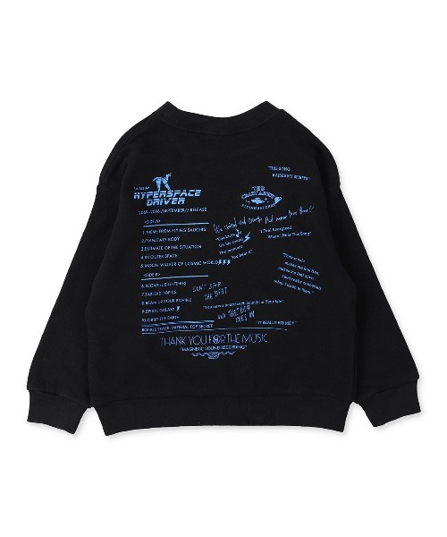 GROOVY COLORS(グルービーカラーズ)の「ベア裏毛 THE CAFS 1st ALBUM スウェット(スウェット・キッズ・ホワイト/ブラック/ベージュ・120/110/100/90)」の15枚目の写真