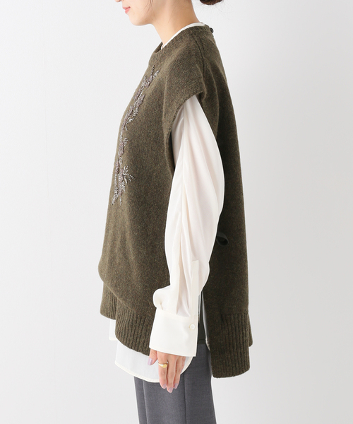 Heriter/エリテ】ニットベスト