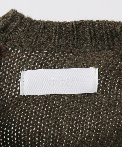 Heriter/エリテ】ニットベスト