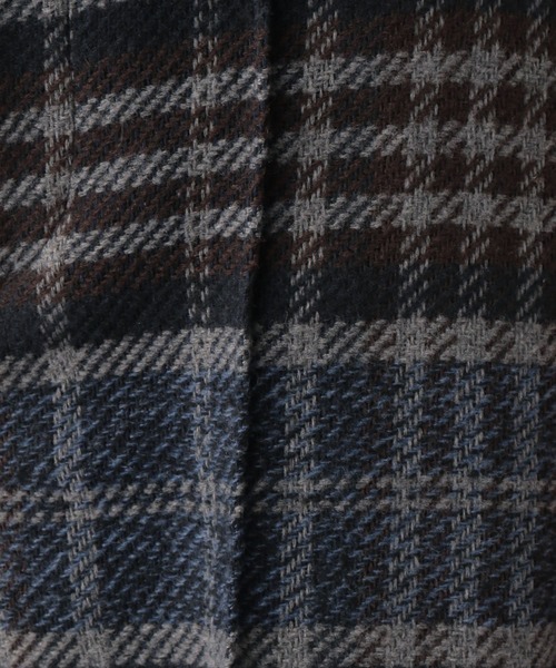 RAGEBLUE(レイジブルー)の「SET UP対応/BIGチェックハーフパンツ(スラックス・レディース・グレー/ブラウン・FREE)」の17枚目の写真