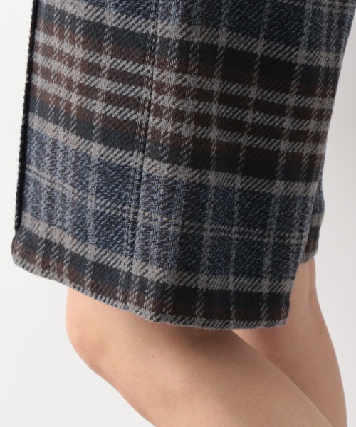 RAGEBLUE(レイジブルー)の「SET UP対応/BIGチェックハーフパンツ(スラックス・レディース・グレー/ブラウン・FREE)」の19枚目の写真