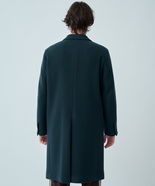 CITY TOKYO（シティトウキョウ）の「SUPER140ウールチェスターコート〈撥水〉（チェスターコート・メンズ・ダークブルー/ダークグリーン/ライトグレー/ブラック・1/3/2）」の17枚目の写真