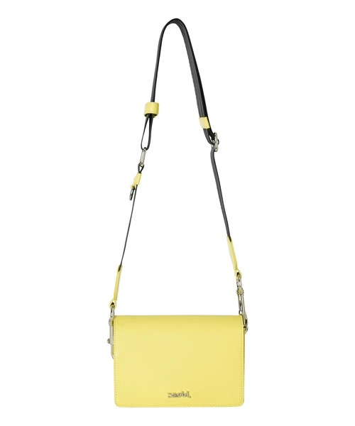 X-girl(エックスガール)の「CROSS BODY BAG(ショルダーバッグ・レディース・ブラック/イエロー・ONE SIZE)」の15枚目の写真