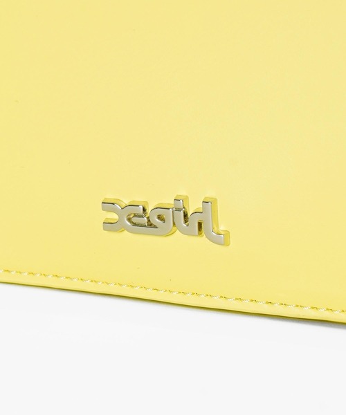 X-girl(エックスガール)の「CROSS BODY BAG(ショルダーバッグ・レディース・ブラック/イエロー・ONE SIZE)」の13枚目の写真