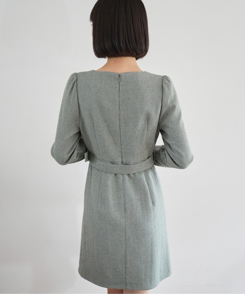 FREE'S MART（フリーズマート）の「パネル切替ミニワンピース（ワンピース・レディース・ブラウン系その他/ブラック系その他/グリーン系その他・MEDIUM/SMALL）」の22枚目の写真