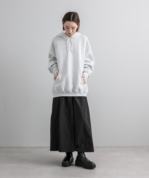 mystic（ミスティック）の「シャーリングボリュームスカート（スカート・レディース・ブラック/カーキ・FREE）」の8枚目の写真