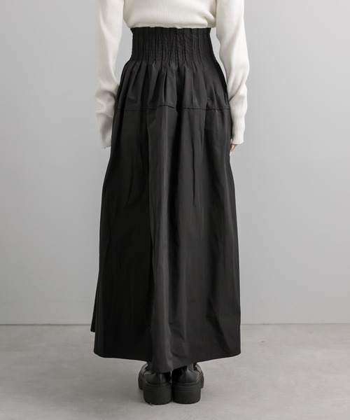 mystic（ミスティック）の「シャーリングボリュームスカート（スカート・レディース・ブラック/カーキ・FREE）」の16枚目の写真