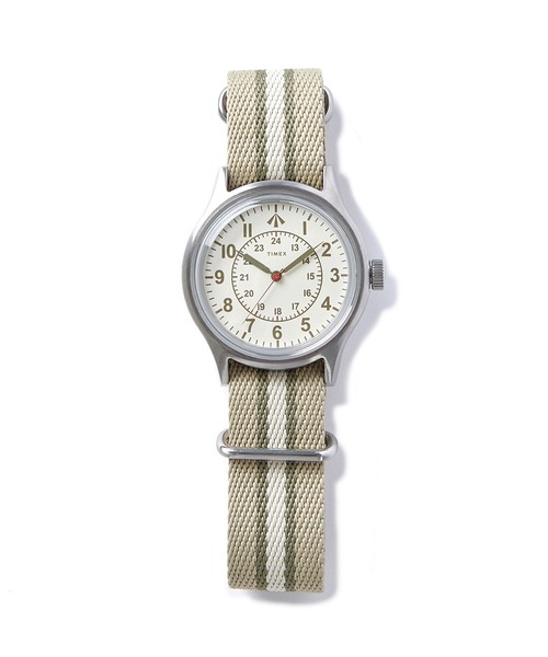 Nigel Cabourn（ナイジェルケーボン）の「Nigel Cabourn x TIMEX - DESERT WATCH 80452969000（アナログ腕時計・メンズ・ベージュ・FREE）」の6枚目の写真