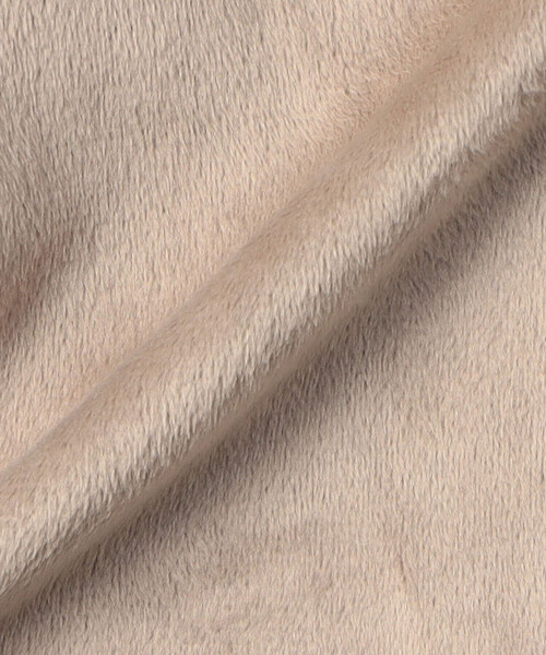 COMME CA ISM（コムサイズム）の「ジャージーフェイクムートンコート（M110～120・L120～130）（ムートンコート・キッズ・チャコール/ベージュ・MEDIUM/LARGE）」の11枚目の写真