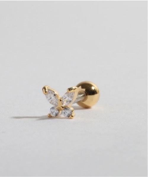 LINFA (リンファ)の「【LINFA】/キュービックジルコニア バタフライ ミニスタッドピアス(ピアス(片耳用)・レディース・ゴールド系その他2/ゴールド系その他3/ゴールド系その他4/その他4/シルバー系その他2/シルバー系その他4/その他1/その他2/その他3/シルバー系その他/ゴールド系その他/シルバー系その他3・FREE)」の6枚目の写真