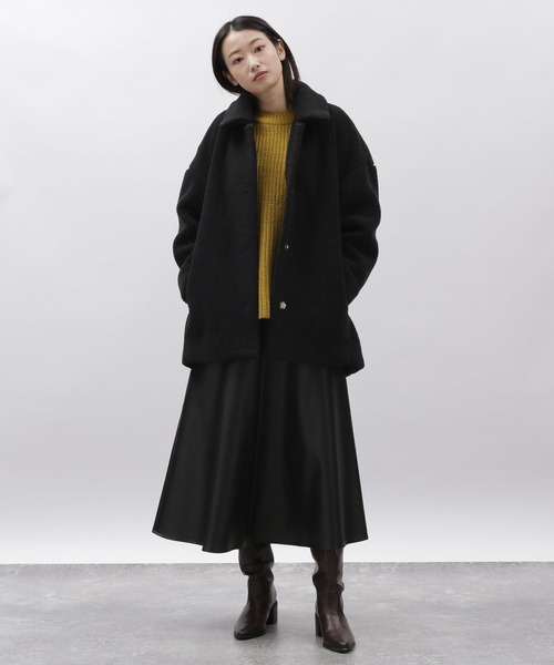 ボアバルーンコート/171064