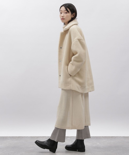 ボアバルーンコート/171064