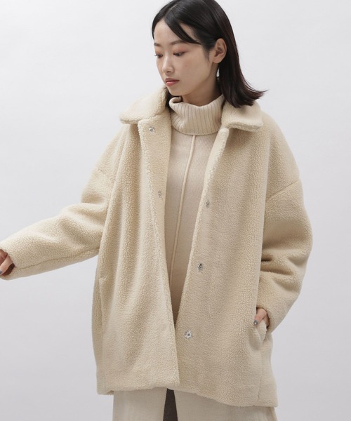 ボアバルーンコート/171064