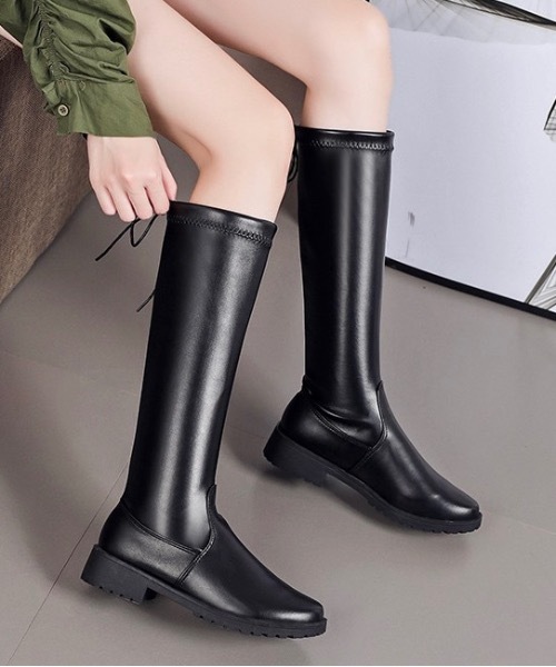 Burner(バーナー)の「【OKUOKU Recommend Select】 厚底ロングブーツ oku-shoes-631005008017-36(ブーツ・レディース・A・35/36/37/38/39/40)」の1枚目の写真