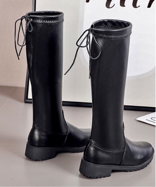 Burner(バーナー)の「【OKUOKU Recommend Select】 厚底ロングブーツ oku-shoes-631005008017-36(ブーツ・レディース・A・35/36/37/38/39/40)」の9枚目の写真