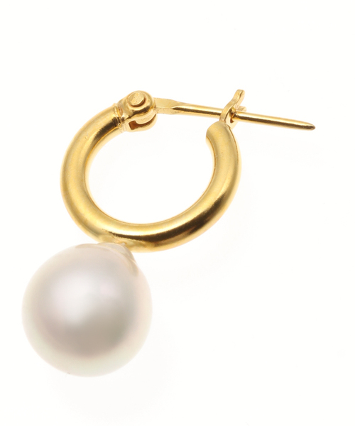 Deuxieme Classe（ドゥーズィエムクラス）の「Magnifique azur パール ピアス（両耳）（ピアス（両耳用）・レディース・ゴールド・FREE）」の6枚目の写真