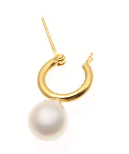 Deuxieme Classe（ドゥーズィエムクラス）の「Magnifique azur パール ピアス（両耳）（ピアス（両耳用）・レディース・ゴールド・FREE）」の7枚目の写真