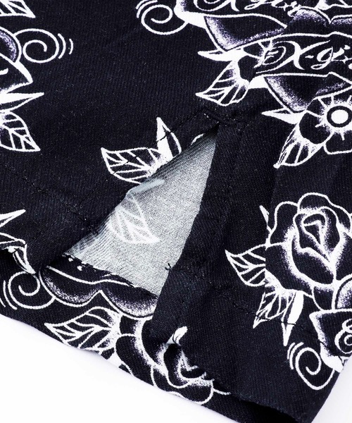 X-girl(エックスガール)の「TATOO PATTERN L/S SHIRT(シャツ/ブラウス・レディース・オフホワイト/ブラック・S/M)」の14枚目の写真