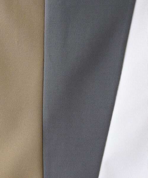 tk.TAKEO KIKUCHI（ティーケータケオキクチ）の「◆L&Sアシンメトリーフーディ（パーカー・メンズ・ホワイト系5/ベージュ系4/ダークグリーン系4・01/02/03/04）」の9枚目の写真