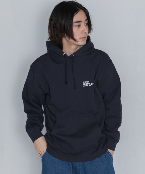 AMERICAN RAG CIE（アメリカンラグシー）の「不純喫茶ドープ別注バックプリントパーカーA（パーカー・メンズ・グレー/ブラック/ネイビー・S/L/XL）」の3枚目の写真