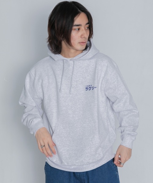 AMERICAN RAG CIE（アメリカンラグシー）の「不純喫茶ドープ別注バックプリントパーカーA（パーカー・メンズ・グレー/ブラック/ネイビー・S/L/XL）」の5枚目の写真