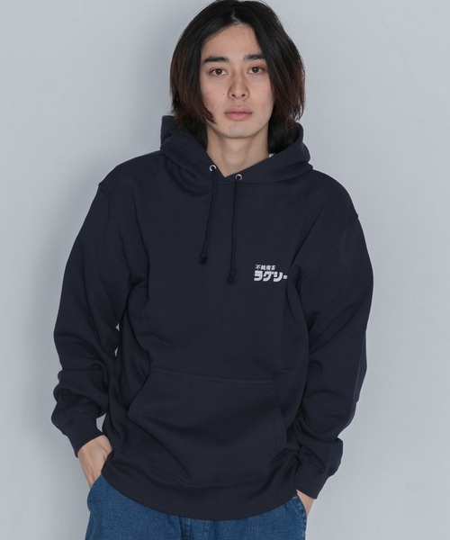 AMERICAN RAG CIE（アメリカンラグシー）の「不純喫茶ドープ別注バックプリントパーカーA（パーカー・メンズ・グレー/ブラック/ネイビー・S/L/XL）」の10枚目の写真