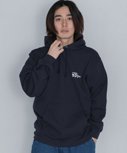 AMERICAN RAG CIE（アメリカンラグシー）の「不純喫茶ドープ別注バックプリントパーカーA（パーカー・メンズ・グレー/ブラック/ネイビー・S/L/XL）」の12枚目の写真