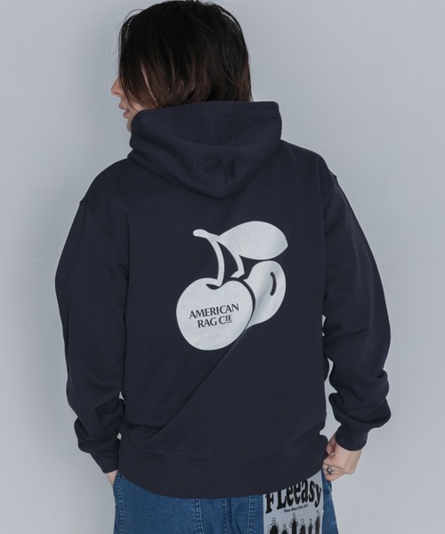 AMERICAN RAG CIE（アメリカンラグシー）の「不純喫茶ドープ別注バックプリントパーカーA（パーカー・メンズ・グレー/ブラック/ネイビー・S/L/XL）」の14枚目の写真