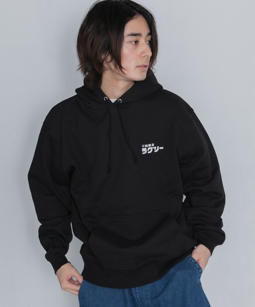 AMERICAN RAG CIE（アメリカンラグシー）の「不純喫茶ドープ別注バックプリントパーカーA（パーカー・メンズ・グレー/ブラック/ネイビー・S/L/XL）」の18枚目の写真