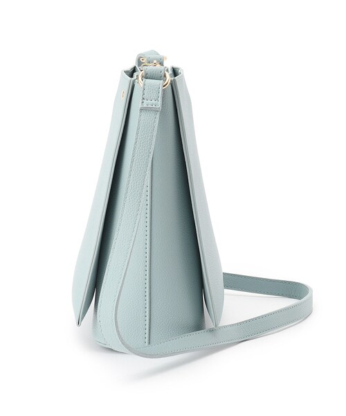 SHOO・LA・RUE（シューラルー）の「◆スクエアポケットショルダーバッグ（ショルダーバッグ・レディース・アイボリー/ブラック/グレー/ブルー・00）」の5枚目の写真