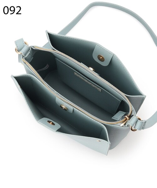 SHOO・LA・RUE（シューラルー）の「◆スクエアポケットショルダーバッグ（ショルダーバッグ・レディース・アイボリー/ブラック/グレー/ブルー・00）」の13枚目の写真