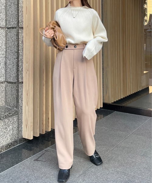 カプリシュレマージュ　ボンディングカシュクールプルオーバー ボンディングカシュクールプルオーバー | CAPRICIEUX LE'MAGE