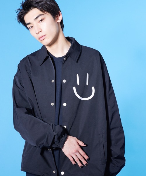 September（セプテンバー）の「【SEPTEMBER(セプテンバー)】Coach Jackets（ブルゾン・レディース・イエロー/ブラック/グレー・MEDIUM/SMALL）」の2枚目の写真