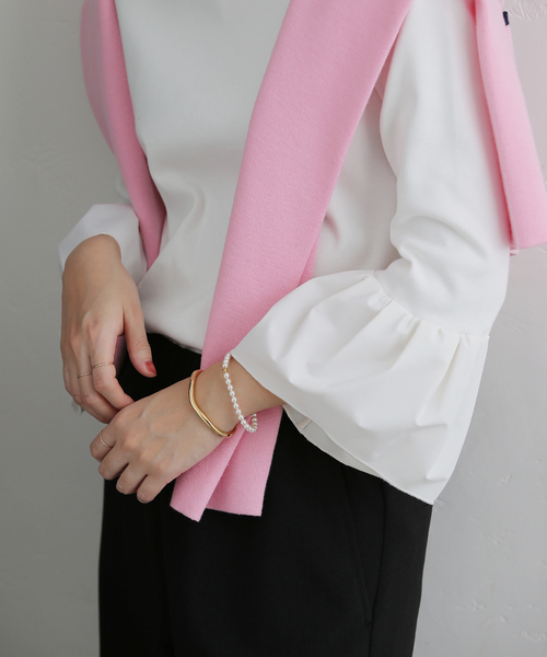 La TOTALITE（ラトータリテ）の「【PEARL INTERNATIONAL/パールインターナショナル】glass beads bracelet（ブレスレット・レディース・ホワイト・FREE）」の3枚目の写真