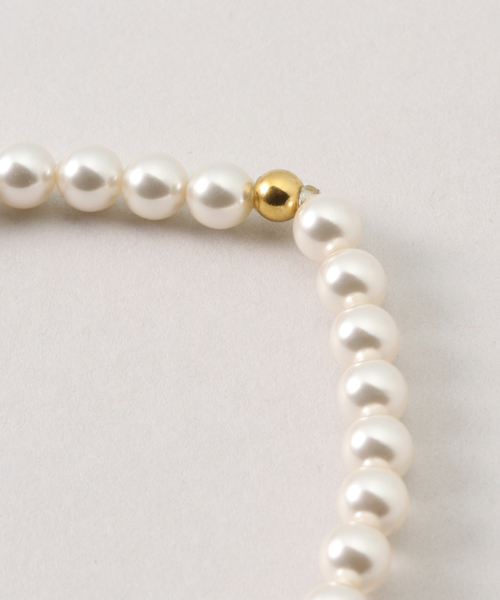 La TOTALITE（ラトータリテ）の「【PEARL INTERNATIONAL/パールインターナショナル】glass beads bracelet（ブレスレット・レディース・ホワイト・FREE）」の6枚目の写真